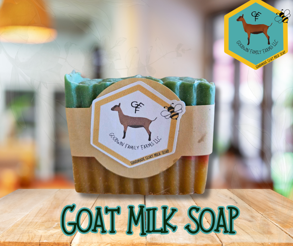 Homemade Goat Milk Soap - Christmas spice