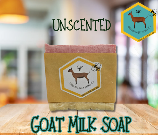 Goat Milk Soap - Double colors - unscented