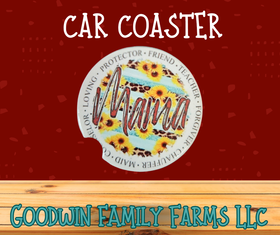 Mama Car coaster